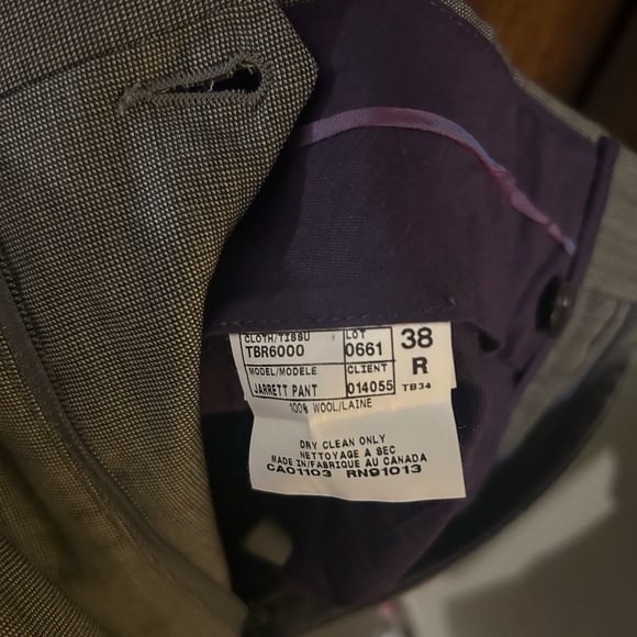 Ted Baker Jarrett Wool Pants - Picture 3 of 7